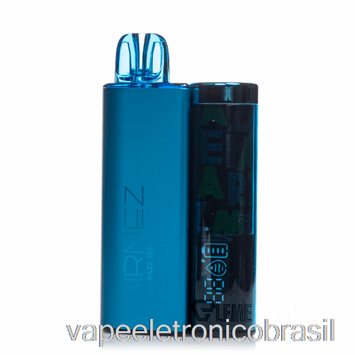 Vape Recarregável Airmez 10000 Descartável Azul Razz Ice